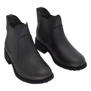 UGG Bonham III Waterproof Chelsea Boot Black Womens Size 5